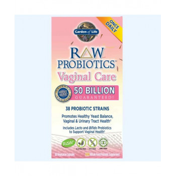 RAW probiotika - vaginální péče - 50 miliard CFU - 30 kapslí
